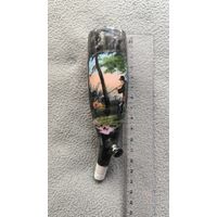 Антикварная фарфоровая чашка трубки."Охота на зайца". Германия.19в Охотничья серия "Егерьская"