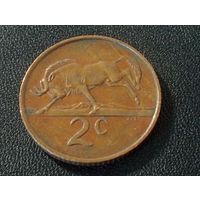 ЮАР 2 цента 1985 г