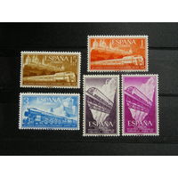 Испания 1958 Железная дорога, поезда (3)