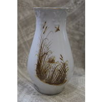 Вазочка Полтавского Фарфорового з-да тематика Охота. Камыш. 70-80 е гг НОВОГОДНЕЕ СНИЖЕНИЕ ЦЕН!