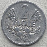 Польша 2 злотых 1974 г.