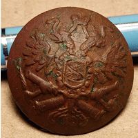 Пуговица "орел на пушка"