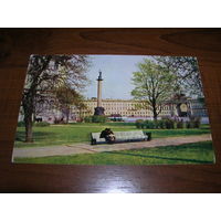 Ленинград Вид на Дворцовую площадь 1966 год чистая