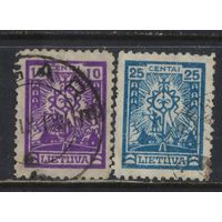Литва Респ 1923 Литовский крест Стандарт #212-3