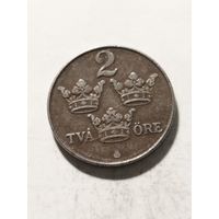 Швеция 2 оре 1947