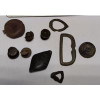 Разное, с рубля, пряжки, клепыши и тд
