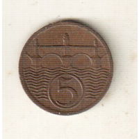 Чехословакия 5 геллер 1923