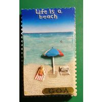 Магнитик на холодильник. Жизнь прекрасна