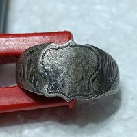 Перстень серебряный, на реставрацию. Царизм. 5,84 г, клейма, 84 проба.