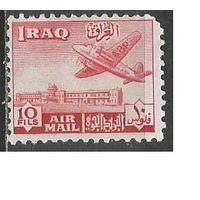 Ирак. Авиа. Самолёт над Басрой. 1949г. Mi#152.