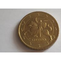 Литва 2015 50 евроцентов