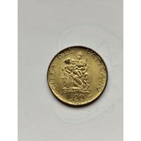 20 лир Ватикан 1961 год