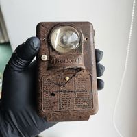 Старт с 1 Рубля !!! WW2 Германия Немецкий Полевой Фонарь BERKER Азбука Морзе  !!!