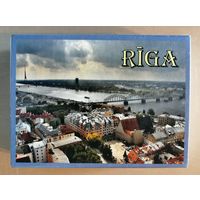 Латвия, города на спичечных коробках, Рига, 7 х 5 х 2 см, спички
