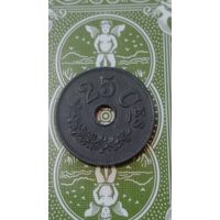 Люксембург 25 сантимов 1916