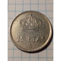 25 песет Испания 1983 год