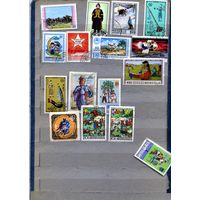 МОНГОЛИЯ,  сборный лот 16м, по 10 коп шт
