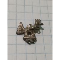 Амулет-серьга,серебро