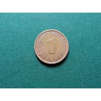 1 пфенниг ФРГ.