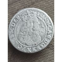Распродажа -шесть грошей (шостак) 1663г.,Ян казимир,Речь Посполитая