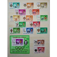 Марки. Спорт. Сборный лот.