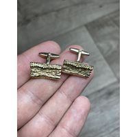 Запонки золотые 333 проба