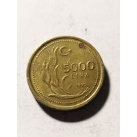 Турция 5000 лир 1995
