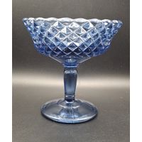 Вазочка на ножке варенница светится в ультрофиолете распродажа коллекции