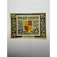 Нотгельд 25 пфеннигов Германия -3012