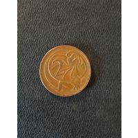 Австралия 2 цента 1971 г.