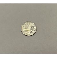 1/4 долллара 2019 Американский Мемориальный Парк двор S с рубля