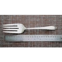 Cервировочная вилка от 1847 Rogers Bros. IS. США. Серебрение.