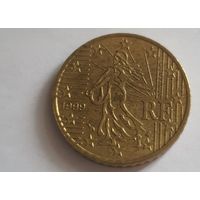 Франция 1999 50 евроцентов