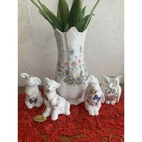 Фарфоровые фигурки AYNSLEY Англия( все фигурки с клеймом)