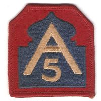 Нарукавный знак 5-й армии США
