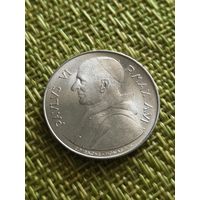 Ватикан 10 лир 1968 г