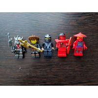 Фигурки lego Ninjago человечки лего ниндзяго аксессуары набор аналог