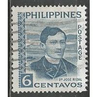 Филиппины. Хосе Рисаль. Учёный. 1959г. Mi#647.