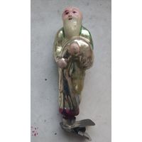 Елочная игрушка Дед с неводом