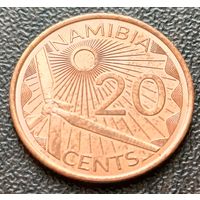 Намибия 20 центов, 2025   ( 1-1-1 )