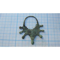 Привеска древняя. Бронза, литье.