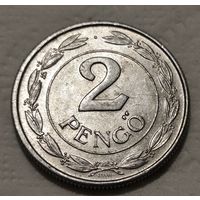 Венгрия 2 пенгё, 1941 Основание 2 - прямая (2-8-109)