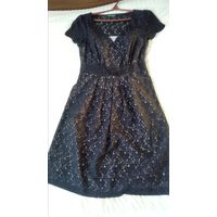 Платье женское чёрного цвета на розовом чехле р.46-48