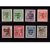 Германия-1948,(Мих.200-206) **,  Стандарт, Надп., Советская зона оккупации,(полная серия)