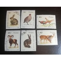 Польша 1986 фауна