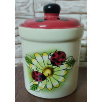 Сахарница из набора посуды БОЖЬЯ КОРОВКА для специй