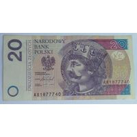20 злотых 2016г, (распродажа коллекции).