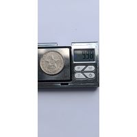 50 копеек 1922 года. ПЛ. Серебро 900. Монета не чищена. 45055