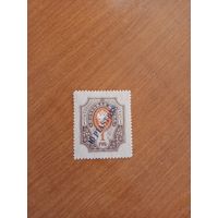 1910 Россия Левант РОиП чистая без клея без дыр концовка герб (2-4)