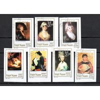 Живопись Вьетнам 1990 год серия из 7 марок